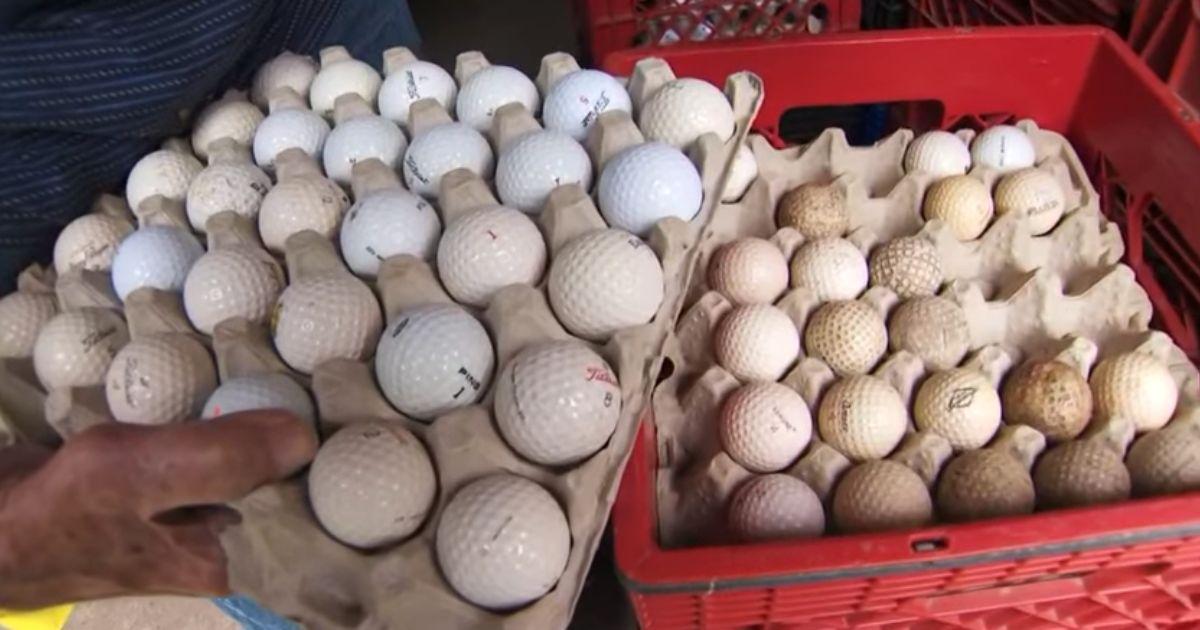 Golf ball uses (used golf balls recycling)