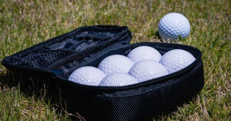 A Bag Contains 10 White Golf Balls